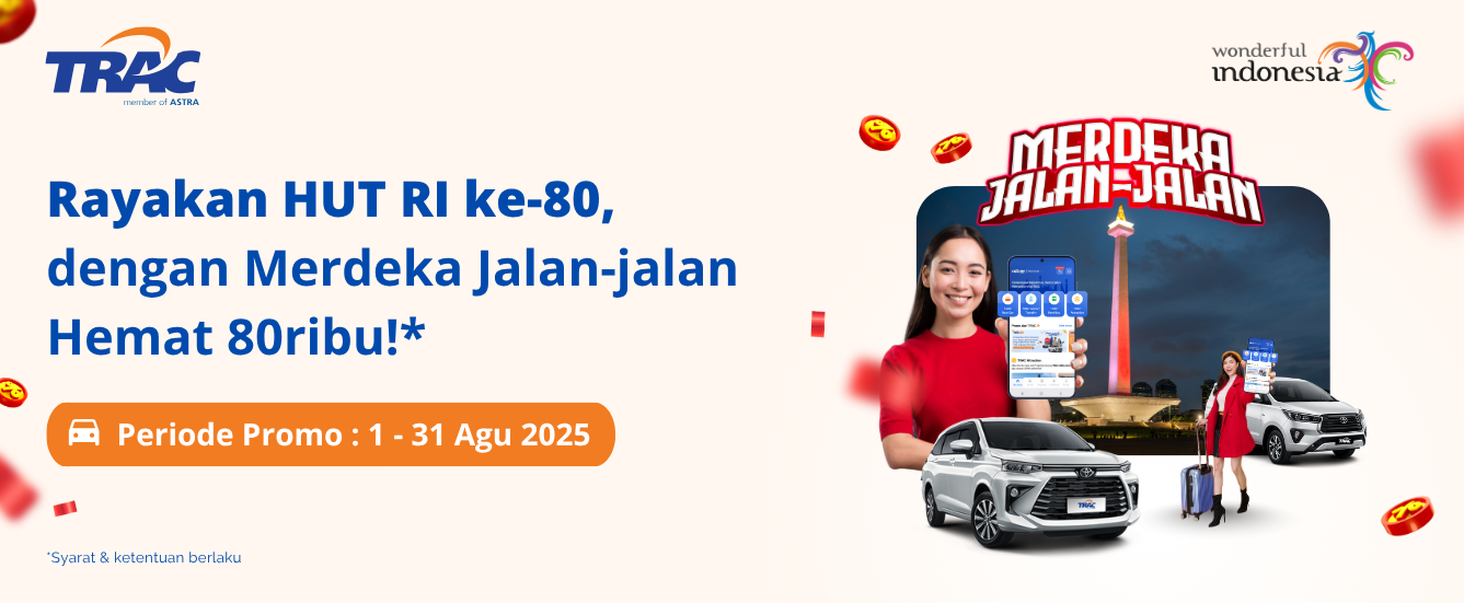 Rental Mobil TRAC Diskon Rp 80,000