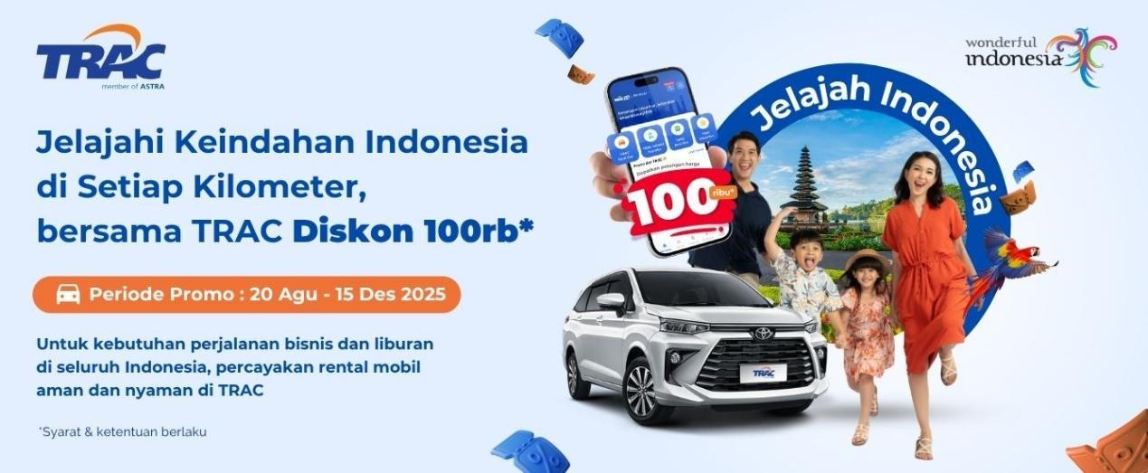 01 BANNER THUMBNAIL PROMO TRAC 2025 - Jelajah Indonesia