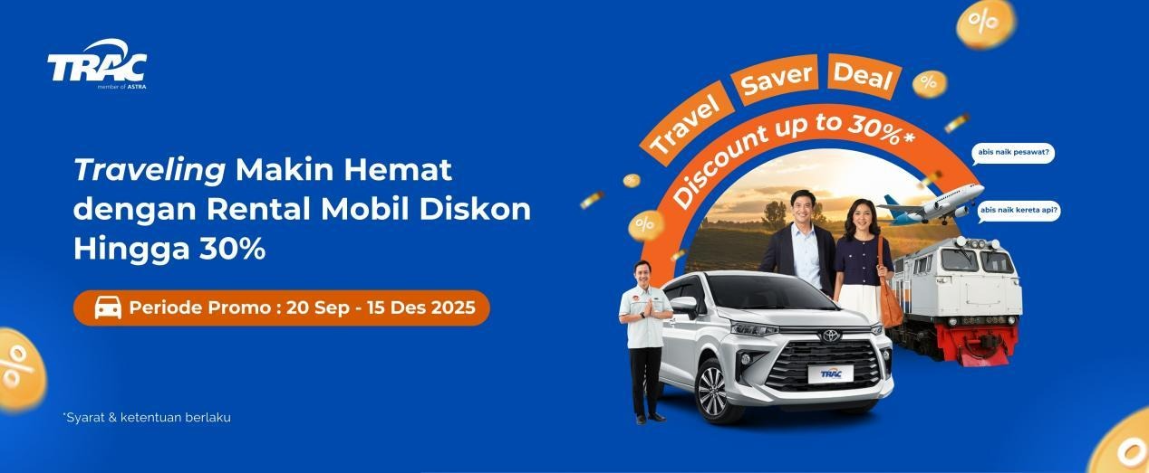 [BANNER THUMBNAIL] TRAC x PESAWAT KERETA