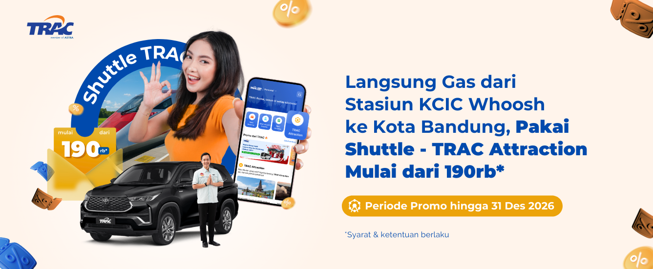 Transportasi Praktis Dari Whoosh ke Bandung Mulai Rp190,000