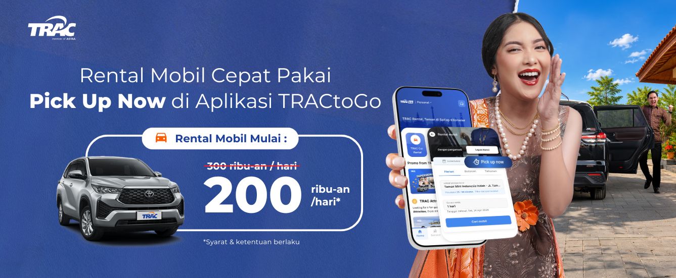 Sewa Mobil Instan dengan Pick Up Now mulai Rp200 Ribuan